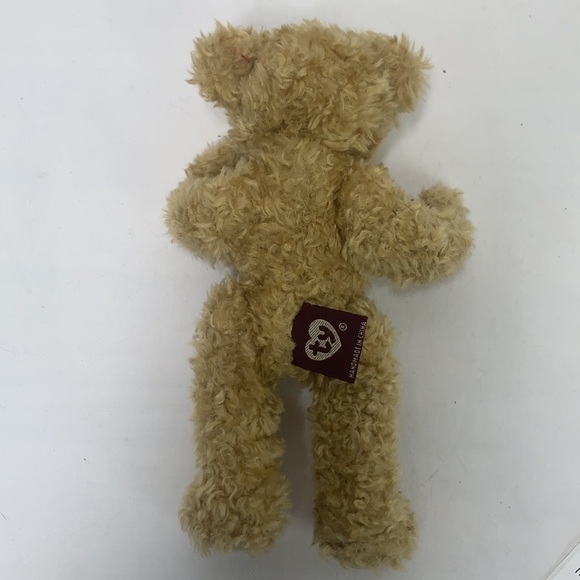 Vintage Piccadilly TY Bear With Red Nose & Moveable Arms & Legs - Tan, 1993 - Picture 8 of 8